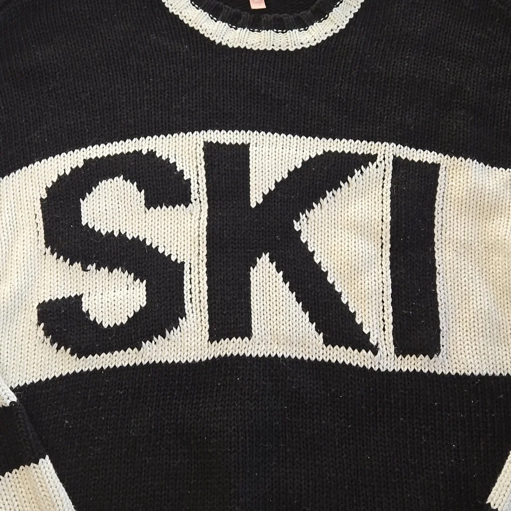 Show Me Your MuMu SKI Sweater Size Medium Oversized - Picture 5 of 8